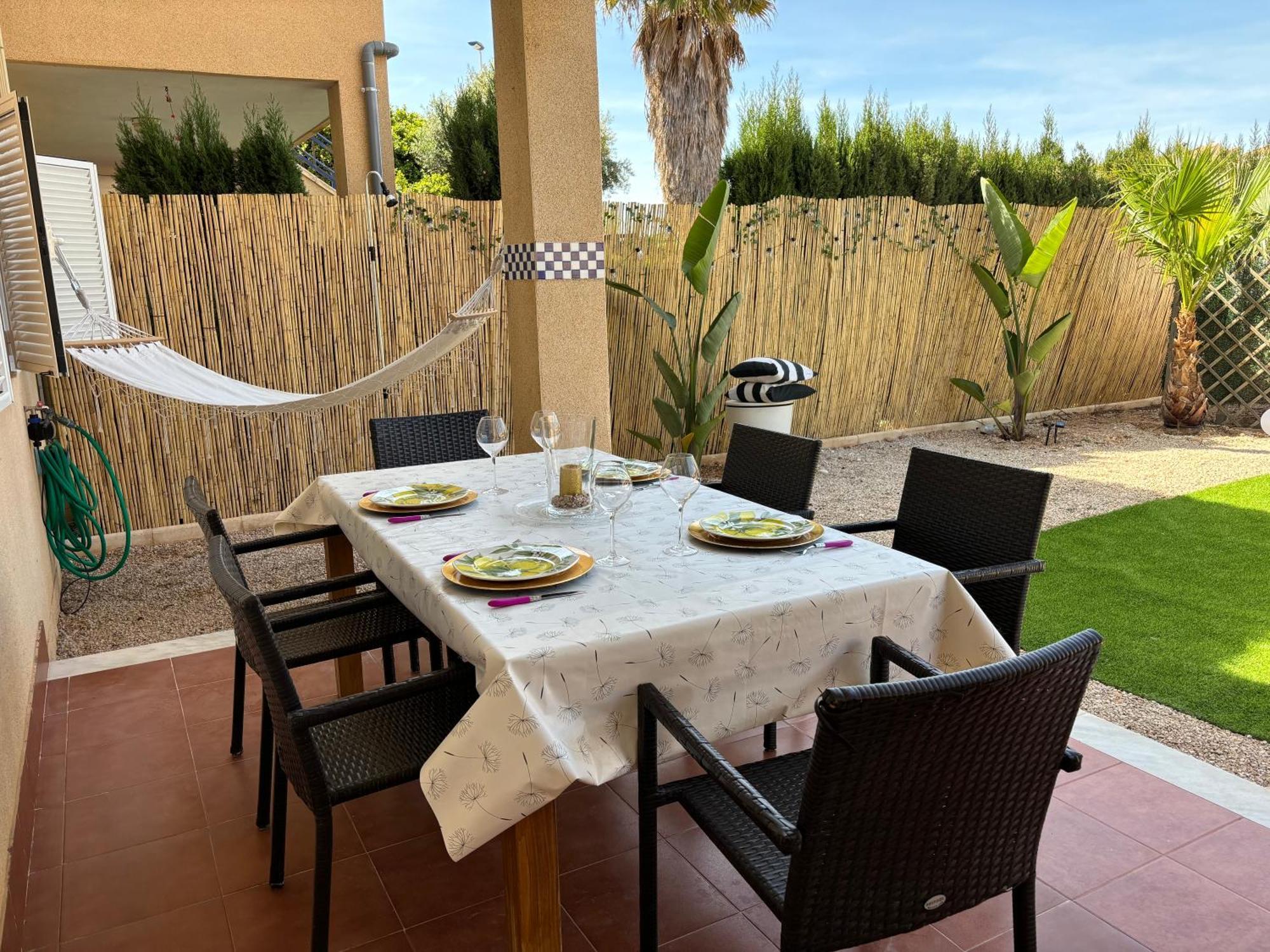 格兰阿利坎特Preciosa Casita Boho Chic En La Playa别墅 外观 照片